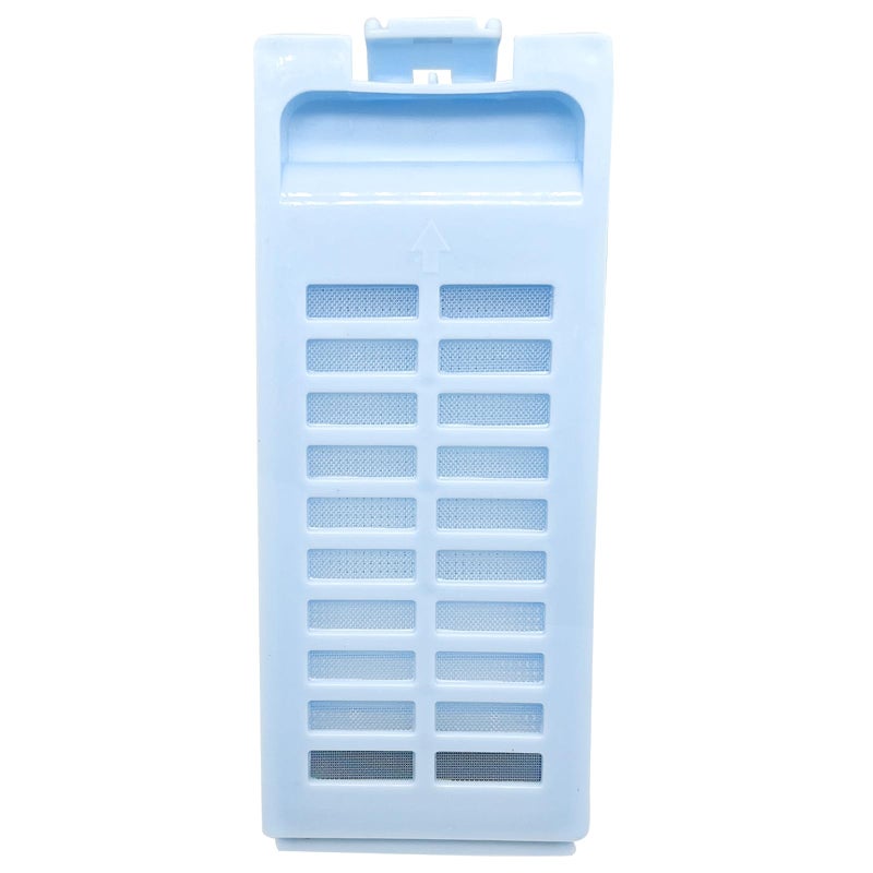 NGeGe 2pcs Washing Machine Lint Filter Net Blue Plastic 155x63cm61x248
